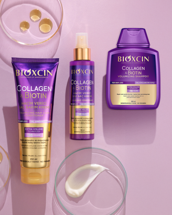 Bioxcin Kollageen & Biotiin volüümi andev šampoon