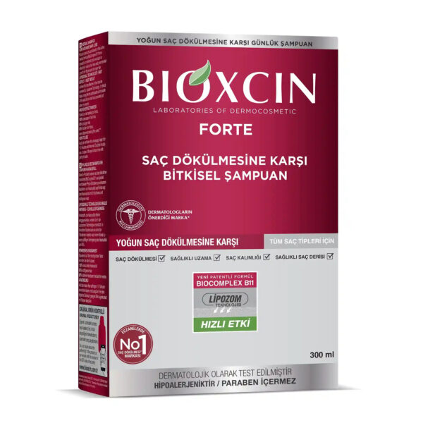 bioxcin ”forte” väljalangemisvastane šampoon