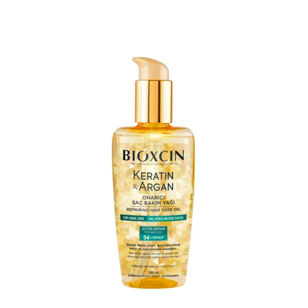 Bioxcin Keratiin & Argaania taastav juukseõli