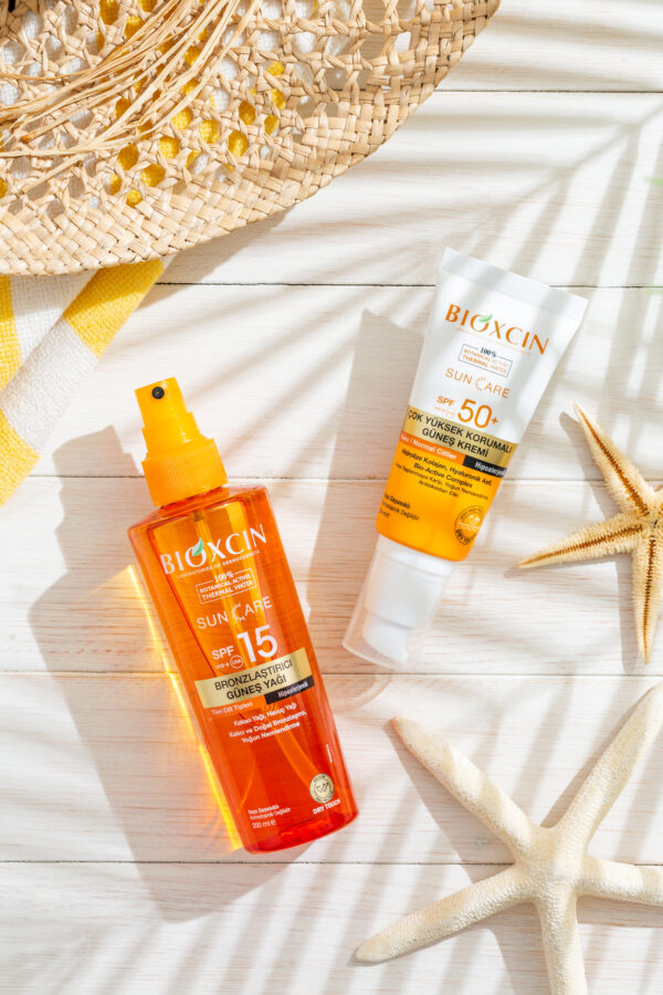 2-Bioxcin Bioxcin Sun Care Bronzing Oil SPF15 päikesekaitseõli
