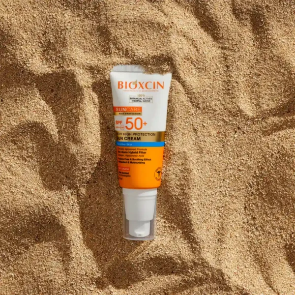 Bioxcin Sun Care SPF50+ päikesekaitsekreem tundlikule nahale
