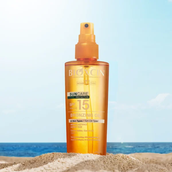 kensept46-kopya Bioxcin Sun Care Bronzing Oil SPF15 päikesekaitseõli