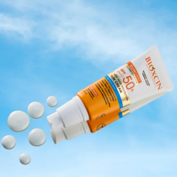 Bioxcin Sun Care SPF50+ päikesekaitsekreem tundlikule nahale