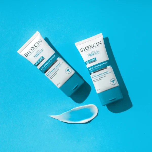 Bioxcin Acnium niisutav näokreem rasusele ja aknele kalduvale nahale
