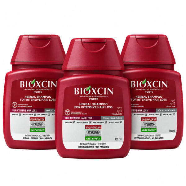 forte 3x100ml Bioxcin Forte väljalangemise vastane šampoon 3×100 ml